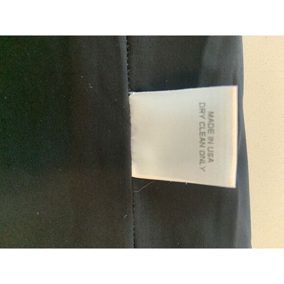 MICHELLE MASON Womens MSRP $450 BLACK Sleeveless Sheath Dress SZ M Cutouts - Picture 9 of 9